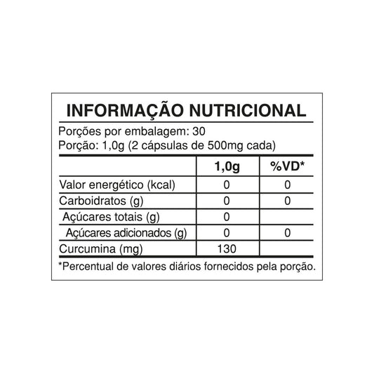 Cúrcuma 60 cápsulas