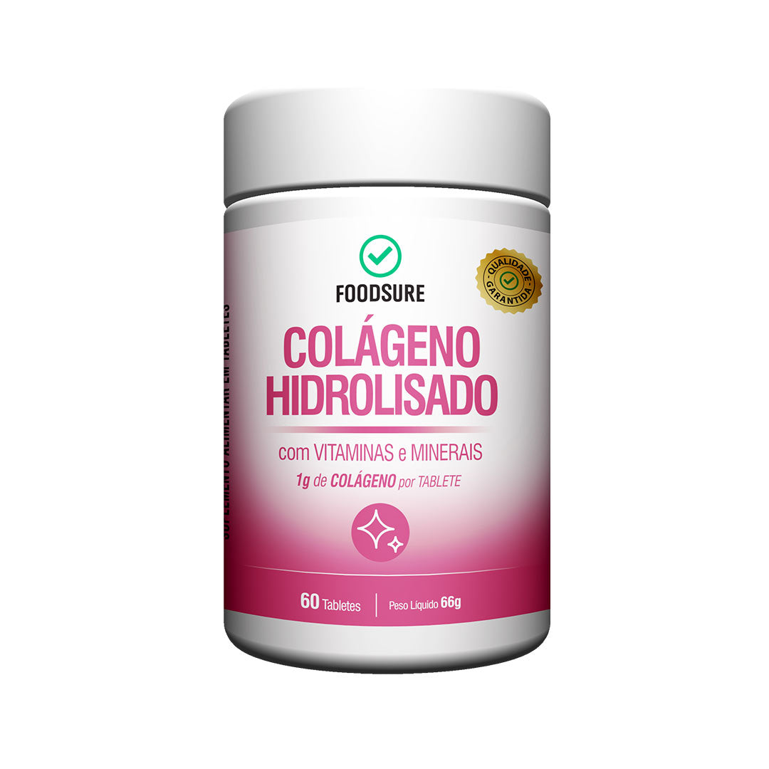 Colágeno Hidrolisado 60 tabletes