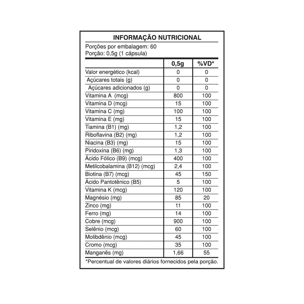 Multi AZ 60 cápsulas