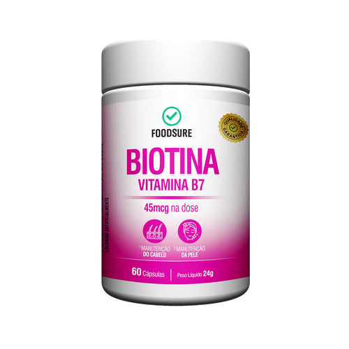 Biotina 60 cápsulas