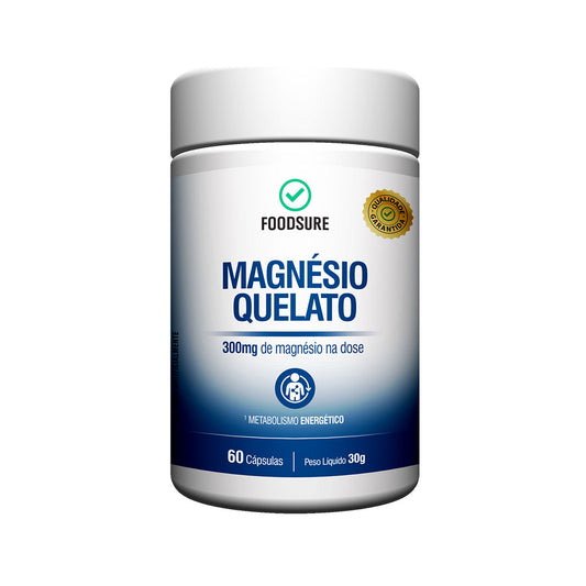 Magnésio Quelato 60 cápsulas