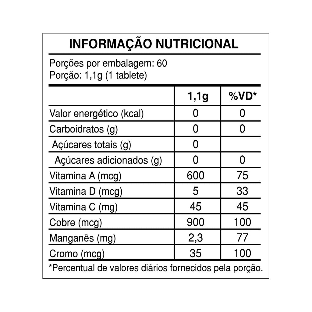 Colágeno Hidrolisado 60 tabletes